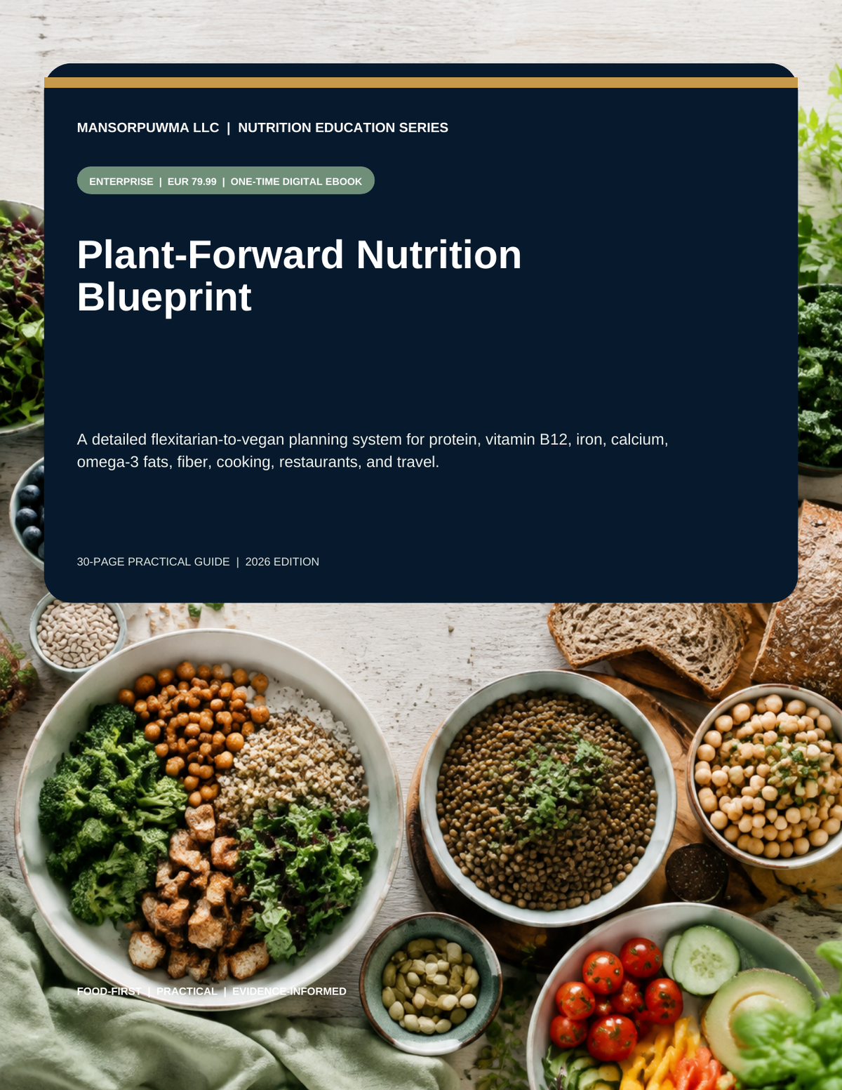 Plant-Forward Nutrition Blueprint Ebook