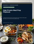 High-Protein Meal Prep Playbook Ebook