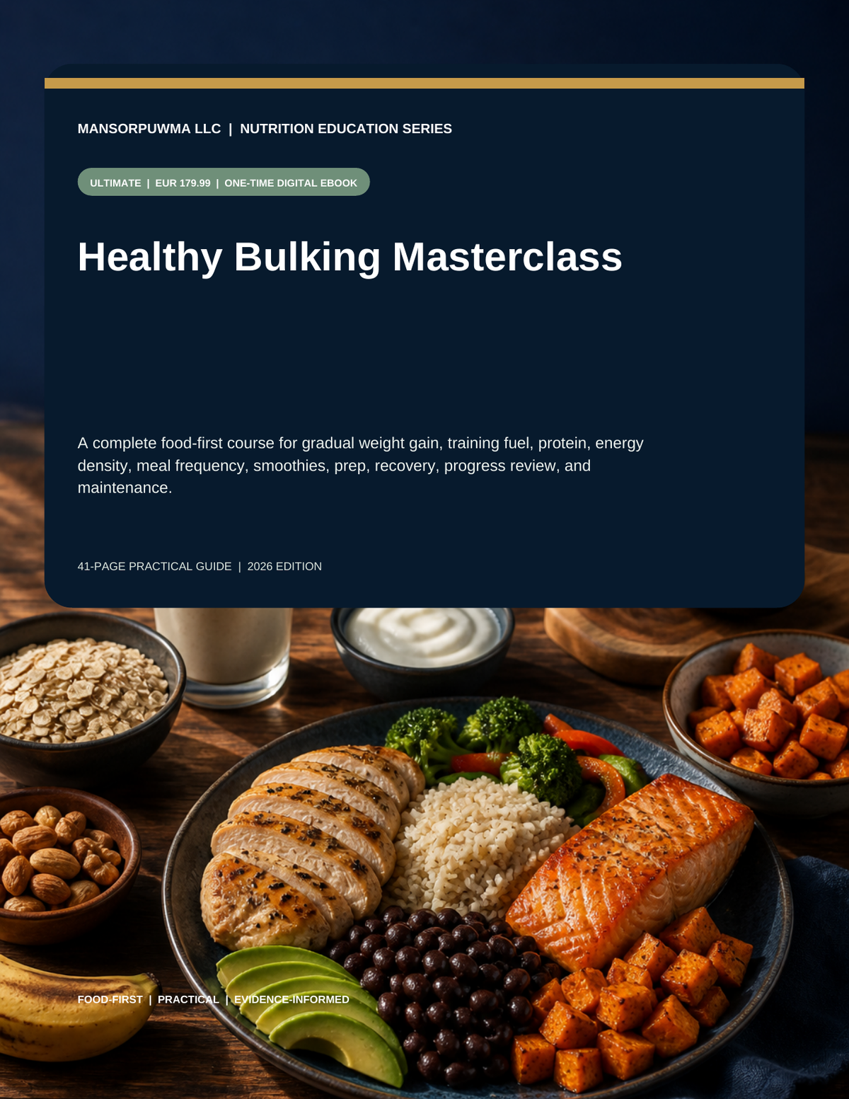 Healthy Bulking Masterclass Ebook